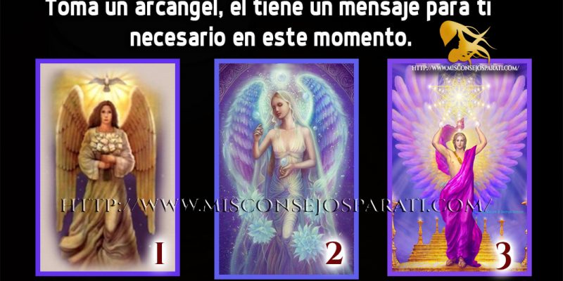 Toma un arcángel, el tiene un mensaje para ti necesario en este momento.