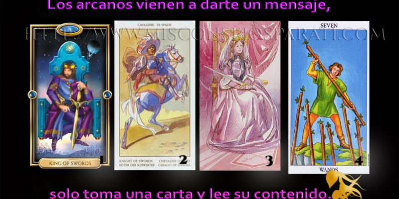 Los arcanos vienen a darte un mensaje, solo toma una carta y lee su contenido.