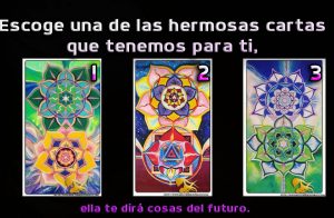 Escoge una de las hermosas cartas que tenemos para ti, ella te dirá cosas del futuro.