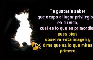 Lo mas importante en tu vida.