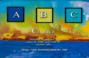 Una imagen abstracta, donde interactúan distintos colores.