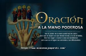 Que nunca nos falte tu amparo y protección