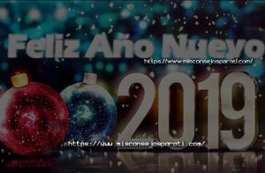 Feliz año nuevo, bella oración