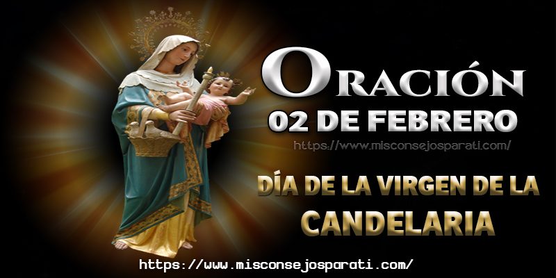 Oración a la Virgen de la Candelaria.