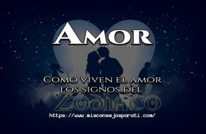 El amor bello sentimiento en cada signo.