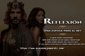 Una esposa para el rey. Reflexión