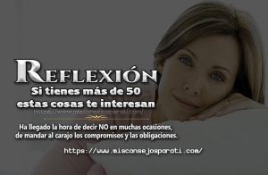 Si tienes más de cincuenta, esto te interesa.