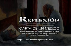 Carta de un médico.