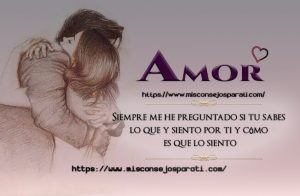 Me gustas y estoy enamorado de ti.