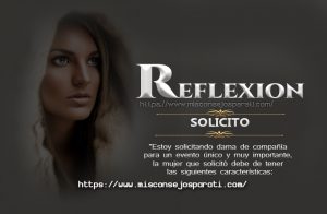Solicito.