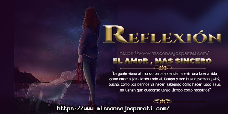 El bello amor, más sincero