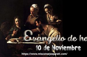 Evangelio del día de hoy.