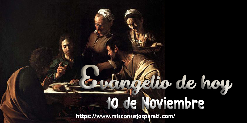 Evangelio del día de hoy.