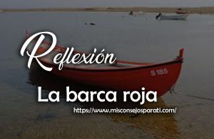 El bote rojo