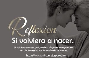 Si volviera a nacer.