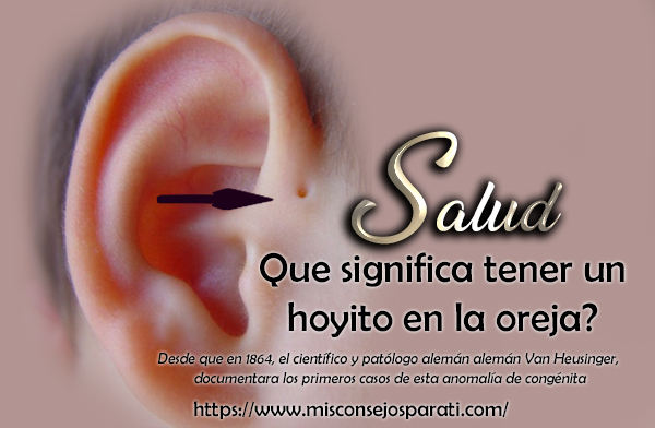 El significado de tener hoyos en la oreja.