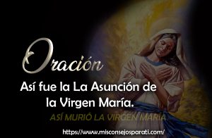Así fue la La Asunción de la Virgen María.