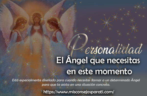 El Ángel que necesitas en este momento
