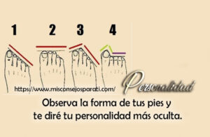 Observa la forma de tus pies y te diré tu personalidad más oculta.