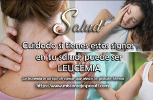 Cuidado si tienes estos signos en tu salud.