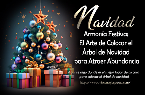 Armonía Festiva: El Arte de Colocar el Árbol de Navidad para Atraer Abundancia