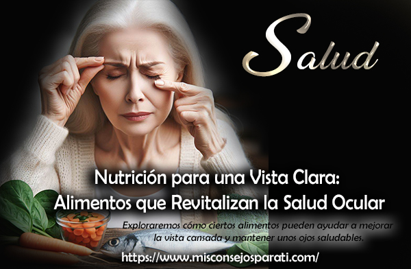 Nutrición para una Vista Clara: Alimentos que Revitalizan la Salud Ocular